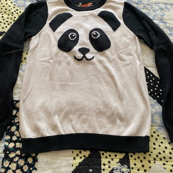 Cutest Sweater EVER! Panda Knit Sweater from ModCloth - Picture 3 of 4